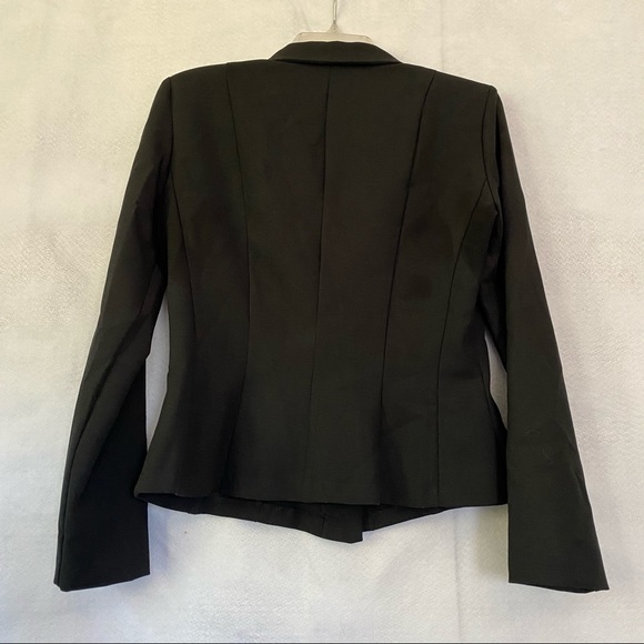 Knapp Studio Black Single Breasted 3-Button Blazer Business Professional Size 7 - Picture 2 of 12